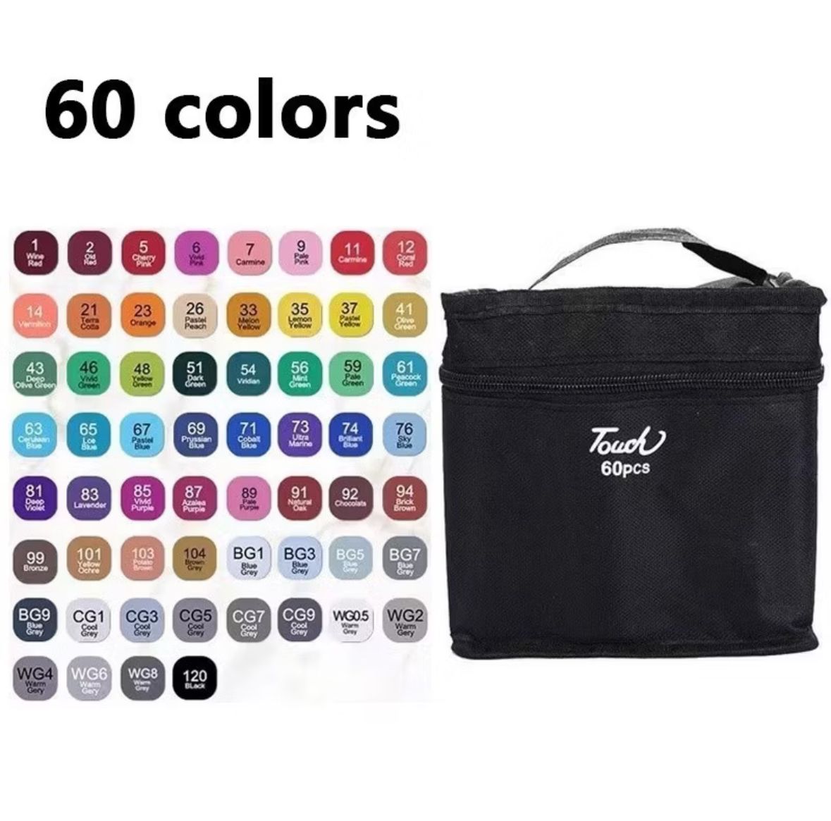 Kit 60 Canetinhas