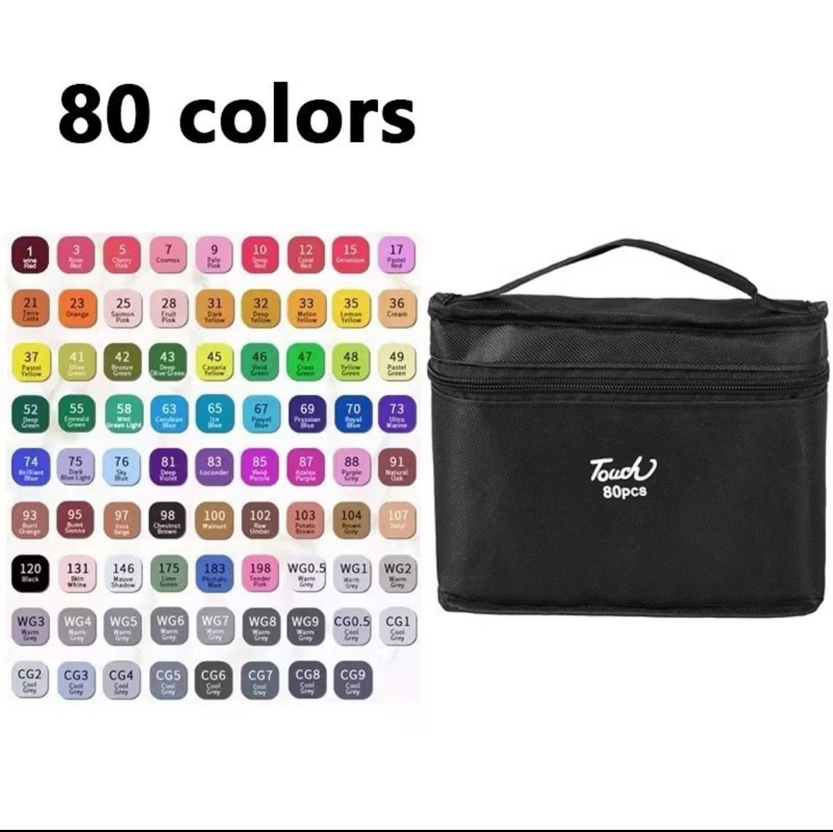 Kit 80 Canetinhas